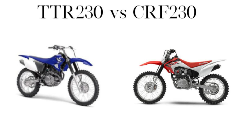 ttr230 vs crf230